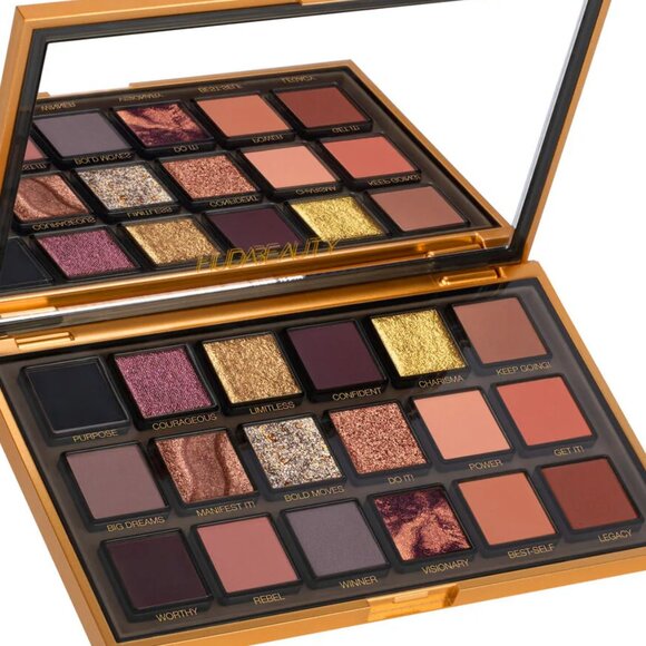 BNIB ✅ HUDA BEAUTY Empowered Eyeshadow Palette EM(POWER)ED ~ Limited Edition - Picture 13 of 16